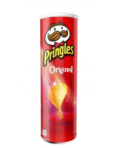 PRINGLES POTATO CRISPS ORIGINAL FLAVOUR @150/165GR.TUBE (19)