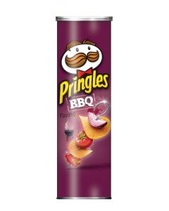 PRINGLES POTATO CRISPS BBQ @165GR TUBE (19)