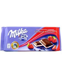 MILKA STRAWBERRYYOGURT TABLET REF. 4057473 @100 GR/*/(22)