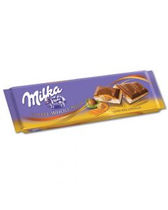 MILKA TOFFEE WHOLE NUTS TABLET @300GR.REF.4260324.BAR (12)