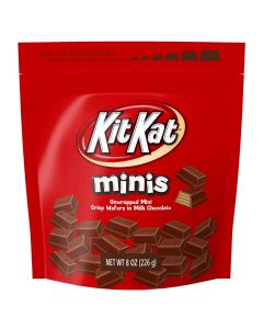 KIT-KAT  CHOCOLATE WAFERS MINI SNACK BAG REF. 12511634 @217 GR (20)