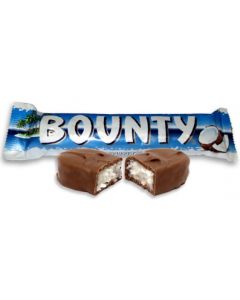 BOUNTY CHOCOLATE COCONUT BAR 5X57GR BAR @285GR.(12)/*/