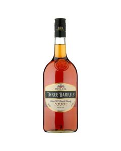 THREE BARRELS VSOP BRANDY 38% @100 CL.BOT