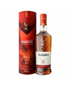 GLENFIDDICH VAT 02 PERPETUAL COLLECTION SCOTCH 43% {BOX} @100CL.BOT