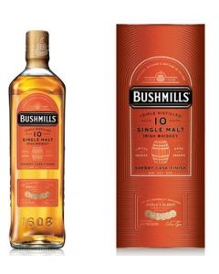 BUSHMILLS MALT 10 YEAR OLD SHERRY MALT IRISH WHISKY 46% @100CL.BOT.