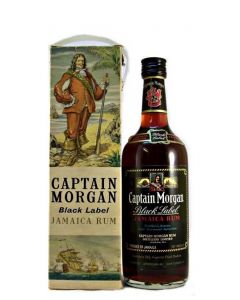 CAPTAIN MORGAN RUM BLACK LABEL40%  @100CL.BOT.