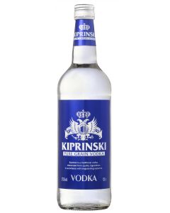 BARDINET KIPRINSKI VODKA 37.5%  @100CL.BOT.