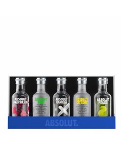 ABSOLUT VODKA   MINIATURE ASS.  @ 5x5CL.BOT