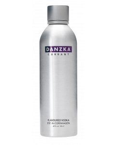 DANZKA CURRANT VODKA 40% [ALUMINIUM BOTTLE]  @100CL.BOT.