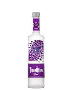 THREE OLIVES VODKA GRAPES 35%@100 CL. BOT