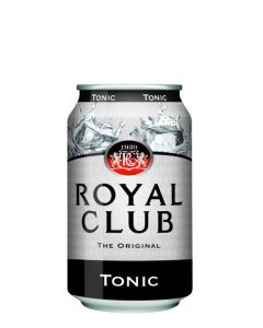 ROYAL CLUB TONIC WATER IN CANS [ 24X33CL]  @1CASE