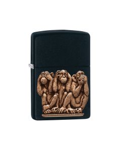 ZIPPO LIGHTER 218 THREE MONKEYS 29409 REF.122881... @1EA