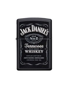 ZIPPO LIGHTER JACK DANIELS  BLACK TEXTURE REF. 49281@1EA