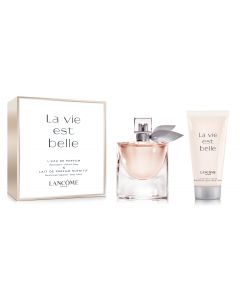 LANCOME LA VIE EST BELLE EDP 50ML + LOTION 50ML REF.009541..@1SET