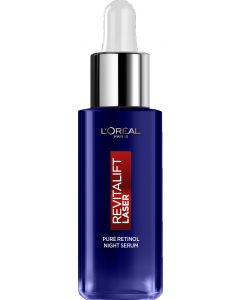 LOREAL REVITALIFT LASER PURE RETINOL NIGHT SERU REF.971954.@30ML.BOT