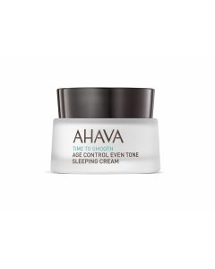 AHAVA AGE CONTROL EVEN TONE SLEEPING CREAM REF.154517/158638@50ML.JAR