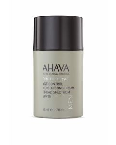 AHAVA AGE CONTROL DAY MOISTURIZER SPF.15 F/MEN REF.158287..@50ML.JAR