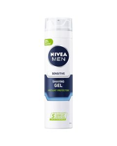 NIVEA SHAVING GEL SENSITIVE SKIN REF.817405..@200ML.CAN