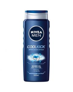 NIVEA SHOWER GEL FOR MEN KOOL KICK REF. 229390@500 ML