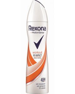 REXONA DEODORANT SPRAY F/WOMEN WORKOUT  REF.  859759..@150ML.BOT