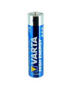 VARTA 4XAAA LR03 MN2400 1.5V ALKALINE BATTERIES 792424/810@1PACK